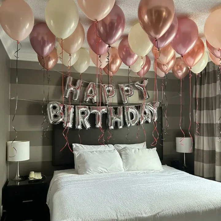At-Home Birthday Room Decor