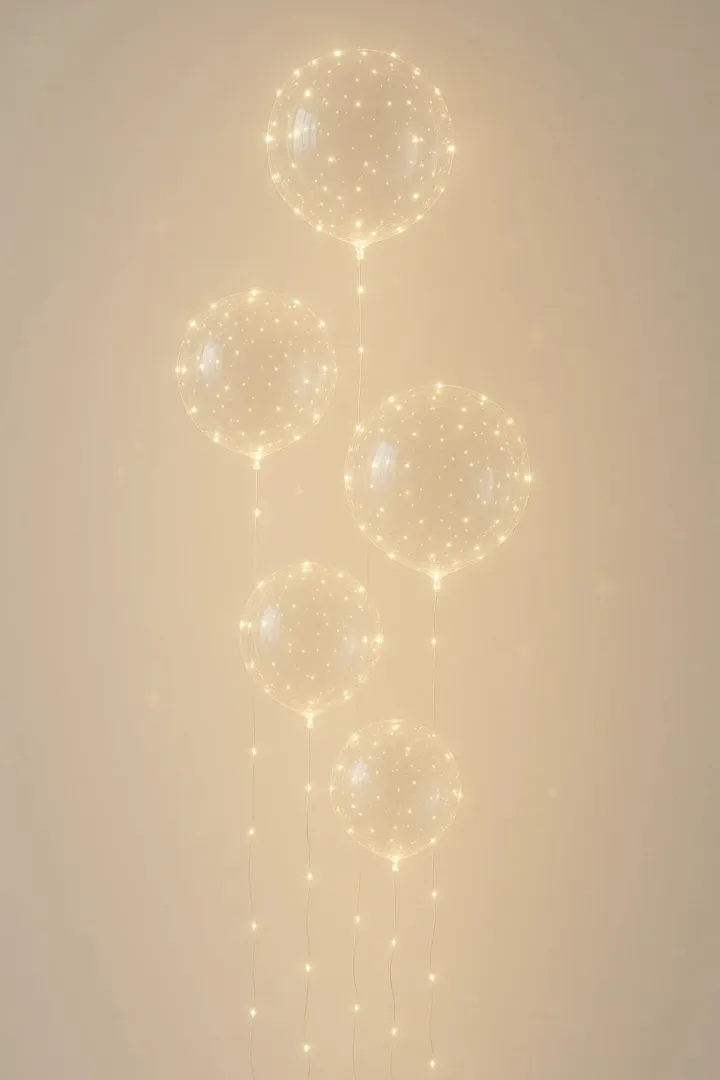 LED Clear Balloons