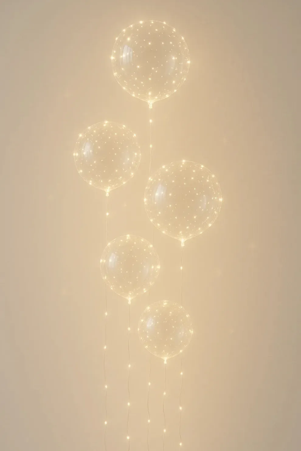 LED Clear Balloons