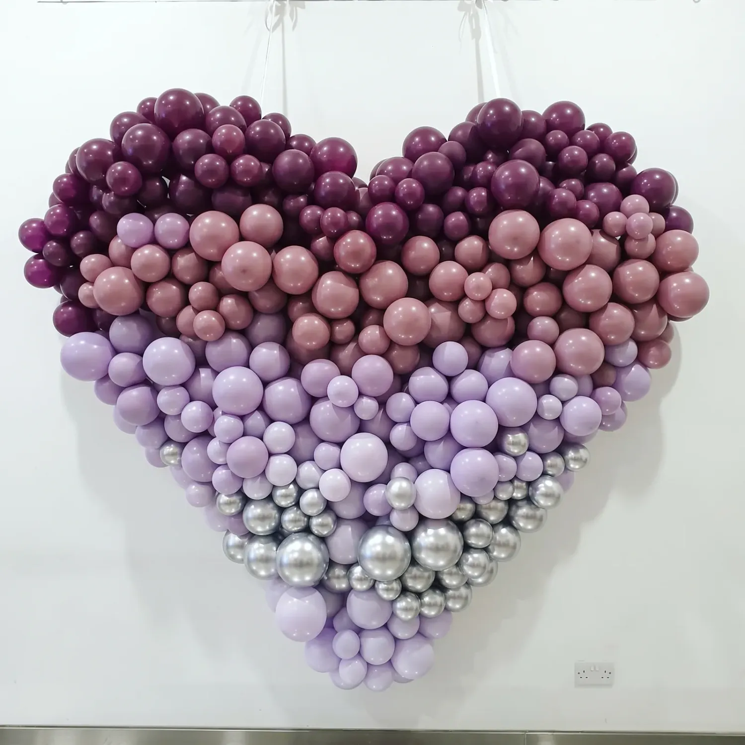 Balloon Heart Wall