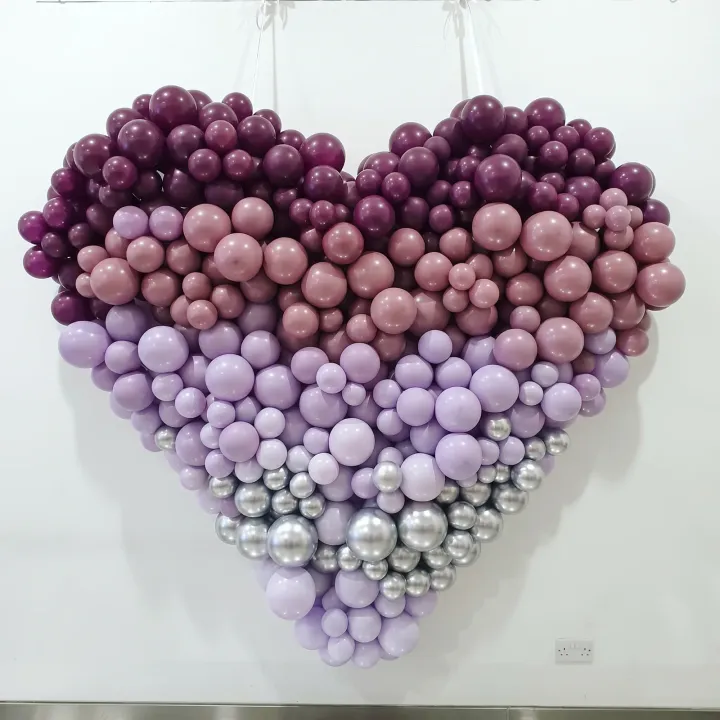 Balloon Heart Wall