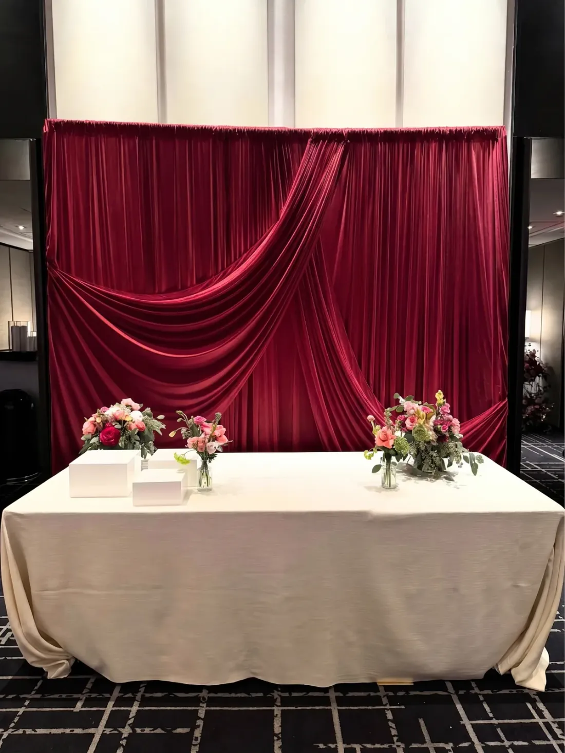 Material Backdrop Rental (10x10)