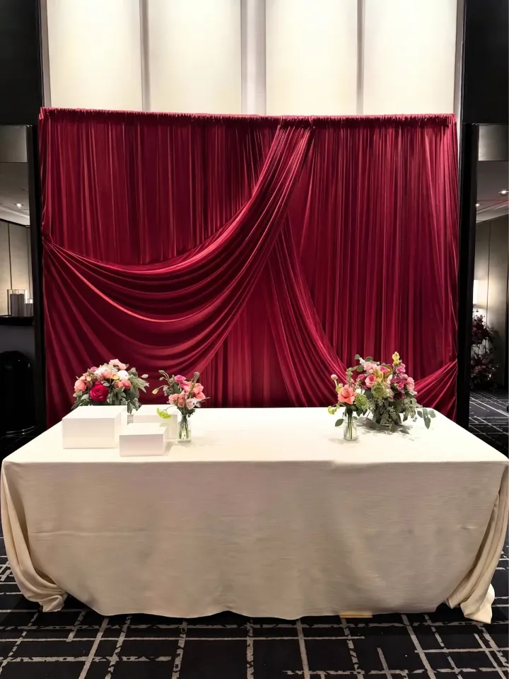 Material Backdrop Rental (10x10)